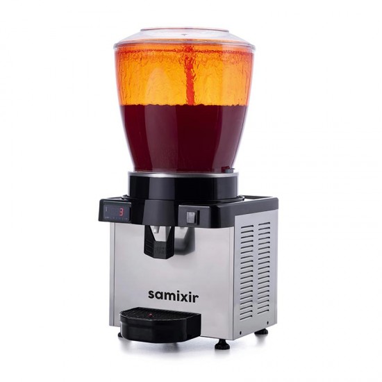 Samixir S22 Panaromik Dijital Soğuk İçecek Dispenseri, 22 L, Inox Samixir S22 Panaromik Dijital Soğuk İçecek Dispenseri, 22 L, Inox